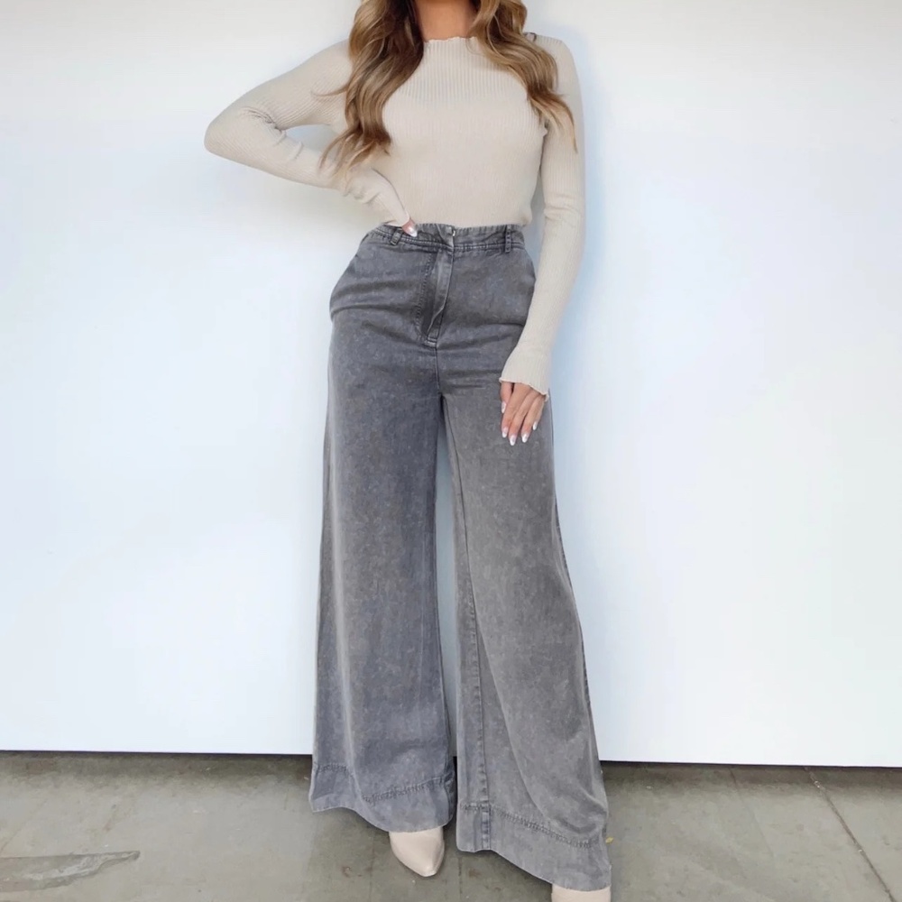 Wide Leg Trouser Pant